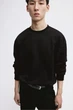 Свитшот с начесом для мужчины H&M 0970818-001 XL Черный - изображение 4
