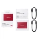 Портативний SSD диск Samsung T7 1ТВ (MU-PC1T0R-WW) Red - зображення 8