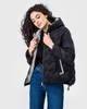 Жіноча ультралегка куртка з капюшоном весняна демісезонна осіння Viva-Wear 88366 M чорний 883662 - зображення 2