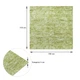 Декоративная 3D панель самоклейка под кирпич DEEP Green 700х770х5мм (069) SW-00000171 - изображение 3