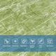 Декоративная 3D панель самоклейка под кирпич DEEP Green 700х770х5мм (069) SW-00000171 - изображение 4