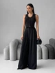 Стильный костюм Jadone Fashion Кастел XL чёрный - изображение 1