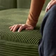 Модульний кутовий диван 2 IKEA JÄTTEBO, 5 осіб з шезлонгом, правильно, Темно-жовто-зелена самсала, 494.851.90 - изображение 10