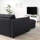 Кушетка IKEA VIMLE ВІМЛЕ, ГРАНН, Бомстад чорний, 493.067.92 - изображение 5