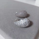 Серьги вечерние женские с камнями MK1277-1 серебряный - изображение 4