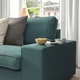 П-подібний диван IKEA KIVIK КІВІК, 6-місний, Келінге сіро-бірюзовий, 294.430.64 - изображение 3