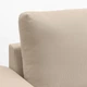 3-місний диван IKEA VIMLE ВІМЛЕ, з широкими підлокітниками, ХАЛЛАРП бежевий, 594.014.30 - изображение 4