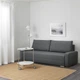 3-місний диван-кровать IKEA GRÄLVIKEN, темно-сірий, 404.453.92 - зображення 4