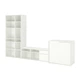 IKEA TV VIHALS, білий, 337х47х200 см, 094.406.79 - зображення 2