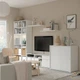 IKEA TV VIHALS, білий, 337х47х200 см, 094.406.79 - зображення 4