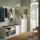 Комбінація полиць IKEA TV VIHALS, білий, 242х37х90 см, 494.406.01 - изображение 6