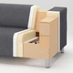 2-місний диван IKEA KLIPPAN КЛІППАН, Бомстад чорний, 403.993.14 - зображення 5