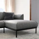 3-місний диван із кушеткою IKEA ÄPPLARYD, ЛЕЙДЕ сірий/чорний, 694.180.67 - изображение 10