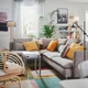 Кутовий диван IKEA SÖDERHAMN, 4-місний, з вікритою секцією, Viarp бежевий, коричневий, 893.058.42 - изображение 7