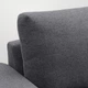 Кутовий диван IKEA VIMLE ВІМЛЕ, 5-місний, з широкими підлокітниками, ГУННАРЕД класичний сірий, 394.018.03 - изображение 8