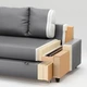 Кутовий диван-ліжко IKEA FRIHETEN ФРІХЕТЕН, СКІФТЕБУ темно-сірий, 392.167.54 - изображение 10