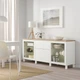 Модуль для зберігання із шухлядами IKEA BESTÅ БІСТО, Білий СІНДВІК, ЛАППВІКЕН, жертва біла, 180x42x76 см, - зображення 3
