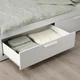 Каркас кушетки із 2 шухлядами IKEA BRIMNES БРІМНЕС, білий, 80х200 см, 002.287.05 - изображение 10