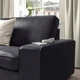 3-місний диван IKEA KIVIK КІВІК, з кушеткою, ГРАНН, Бомстад чорний, 894.431.84 - зображення 11