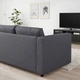 2-місний диван IKEA VIMLE ВІМЛЕ, ГУННАРЕД класичний сірий, 493.989.75 - изображение 12