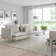 3-місний диван IKEA SÖDERHAMN, Viarp бежевий, коричневий, 693.056.97 - изображение 4