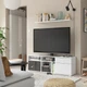 Тумба під телевізор IKEA VIHALS, білий, 146х37х50 см, 204.832.95 - изображение 4