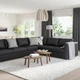 Угловий диван IKEA VIMLE ВІМЛЕ, 5-місний, ГРАНН, Бомстад чорний, 693.067.48 - зображення 4