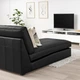 Кушетка IKEA KIVIK КІВІК, ГРАНН, Бомстад чорний, 105.194.93 - изображение 7