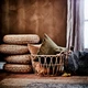 Табурет IKEA ALSEDA АЛЬСЕДА, бананове волокно, 200.339.19 - изображение 2