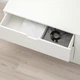 Тумба із шухлядами IKEA NORDLI НОРДЛІ, 4 шухляди, білий, 160х54 см, 492.394.96 - изображение 5