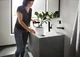 Смеситель для раковины HANSGROHE FINORIS с выдвижным изливом (76063670) черный/матовый - изображение 6