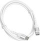 Кабель Akyga USB Type-C - USB Type-C 1 м White (AK-USB-40) - зображення 1