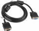 Kabel Lanberg VGA M/F 5 m Black (CA-VGAC-10CC-0050-B+) - obraz 1