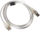 Кабель Lanberg USB Type-A M/F 1.8 м White (CA-USBE-12CC-0018-TR) - зображення 2