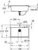 Кухонная мойка GROHE Sink K700 780x510 31652AP0 Granite Black - изображение 7