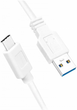 Kabel Logilink USB 3.2 Gen1x1 USB Type-A- USB Type-C 0.5 m White (4052792055221) - obraz 1