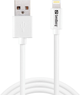 Kabel Sandberg USB Type-A - Lightning Apple Approved MFI 1 m White (5705730440755) - obraz 1