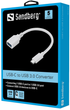 Адаптер Sandberg USB Type-C - USB Type-A White (5705730136054) - зображення 2