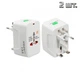Перехідник з американської вилки Multifunctional мережевий трійник Travel Universal Adaptor 2шт. (3000069-TOP-2) - зображення 1