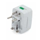 Перехідник з американської вилки Multifunctional мережевий трійник Travel Universal Adaptor 2шт. (3000069-TOP-2) - зображення 2