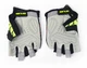 Велорукавиці GUB S036 з короткими пальцями XL Black-Light Green (G0000705) - изображение 3