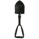 Лопата туристическая многофункциональная Черный Shovel 009 (SH7712117) - изображение 1