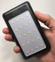 Портативная зарядка Power Bank Metal Led Solar Black 20000 mah (SH773312) - изображение 5