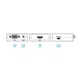 Конвертер адаптер переходник HDMI на VGA видео с аудио Белый 1080P (SH774227) - изображение 5