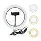 Кольцевая LED лампа LC-300 Черный с 1 креплением для телефона и USB (SH7711167) - изображение 2