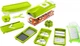 Овочерізка Nicer Dicer Plus універсальна Салатовий Найсер Дайсер Плюс (SH7711637) - зображення 1