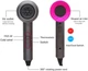 Фен Fashion hair dryer QUICK-Drying hair care профессиональный (SH7712457) - изображение 2