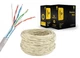Свитая пара,Cablexpert UPC-6004SE-SOL/100, CAT6, одножильная, алюминий под медью (CCA с AWG24), неэкранированная, 100 м - изображение 2