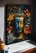 Картина за номерами з Галерейною натяжкою та Металізованими фарбами Art Millennium Будда АМ-0559 40Х50 - зображення 2