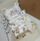 Набор для новорожденного: 6 пеленок, подушка и комфортер a.l.babybox Медвежонок - изображение 1